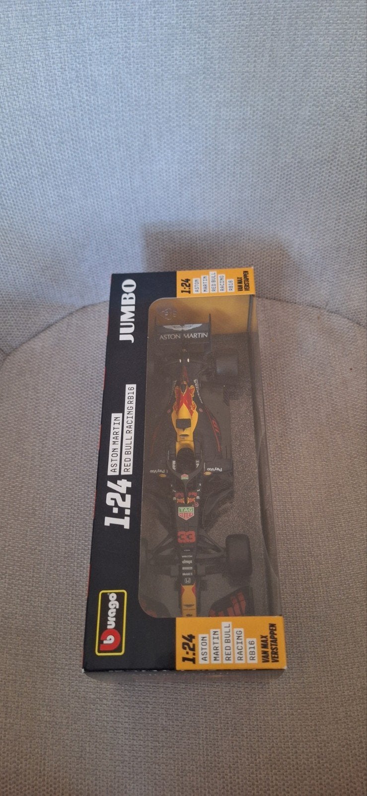 Max Verstappen Red Bull Racing RB16 1:24 Modelauto, Ophalen, Nieuw, Auto, Overige merken
