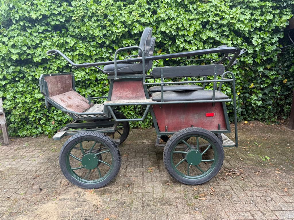 Wagen voor cob/paard, Dieren en Toebehoren, Gebruikt, Marathonwagen, Paard of Pony