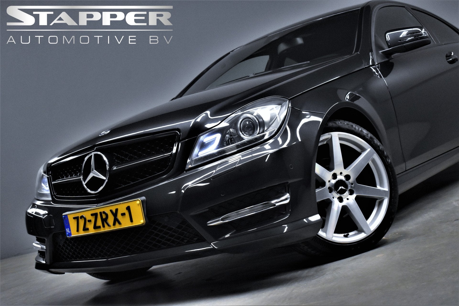 Mercedes-Benz C-Klasse Coupé 250 204pk OrgNL Xenon/Navi/Led, Automaat, Euro 5, Achterwielaandrijving, Zwart