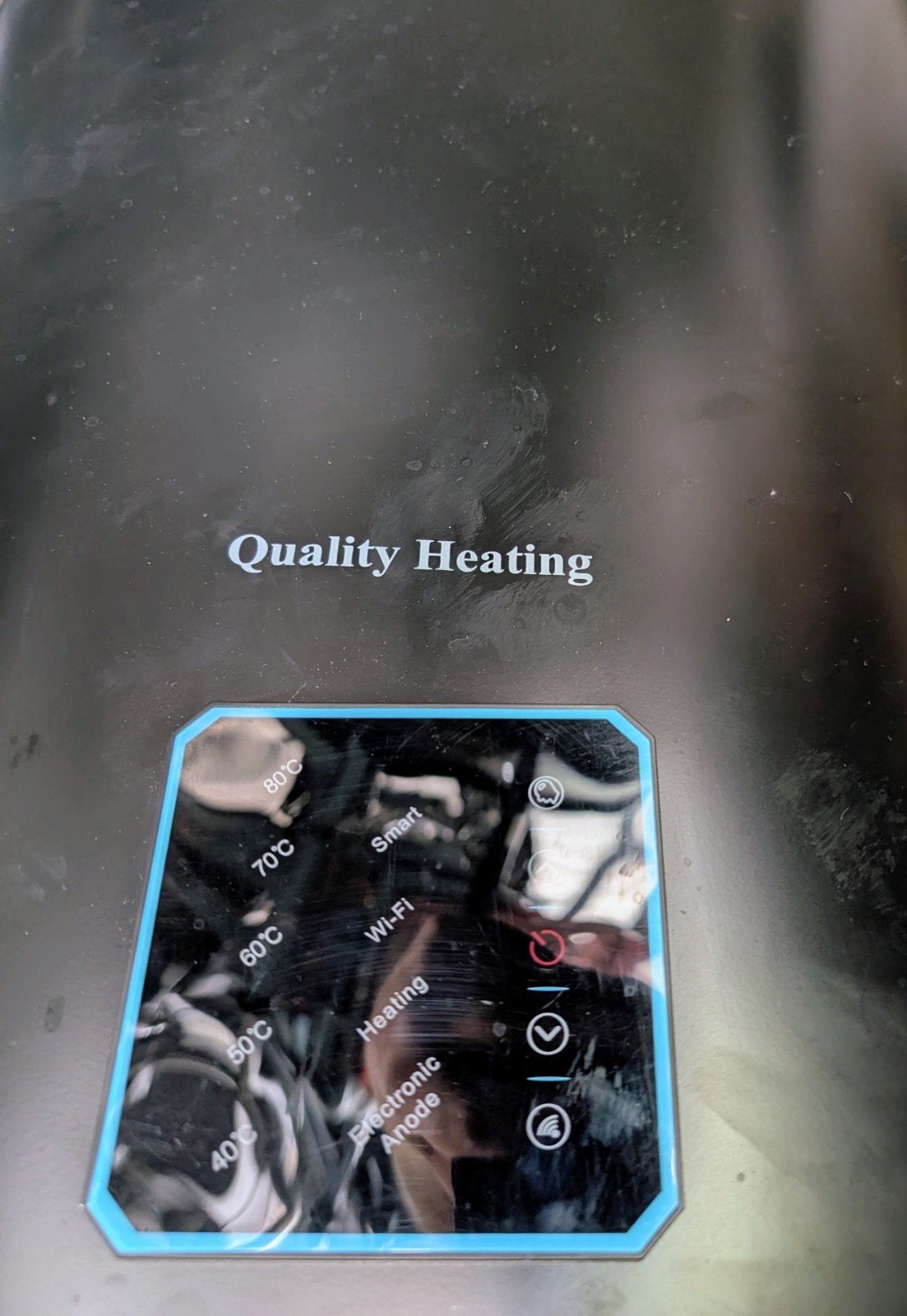 Quality Heating 80L Elektrische Boiler - Zwart, Ophalen, Gebruikt, 20 tot 100 liter, Boiler