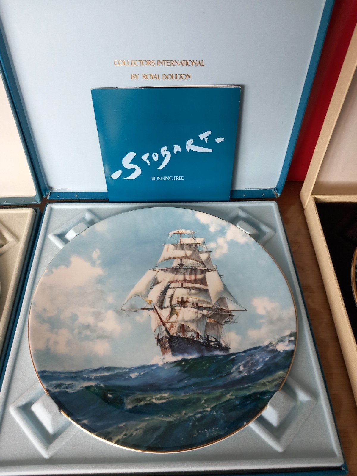Royal Doulton John Stobart 'Running Free' borden set, Antiek en Kunst, Ophalen of Verzenden