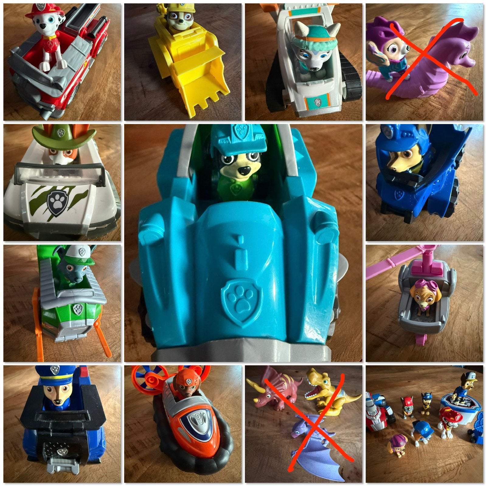 Grote set van Paw Patrol, Ophalen of Verzenden, Gebruikt