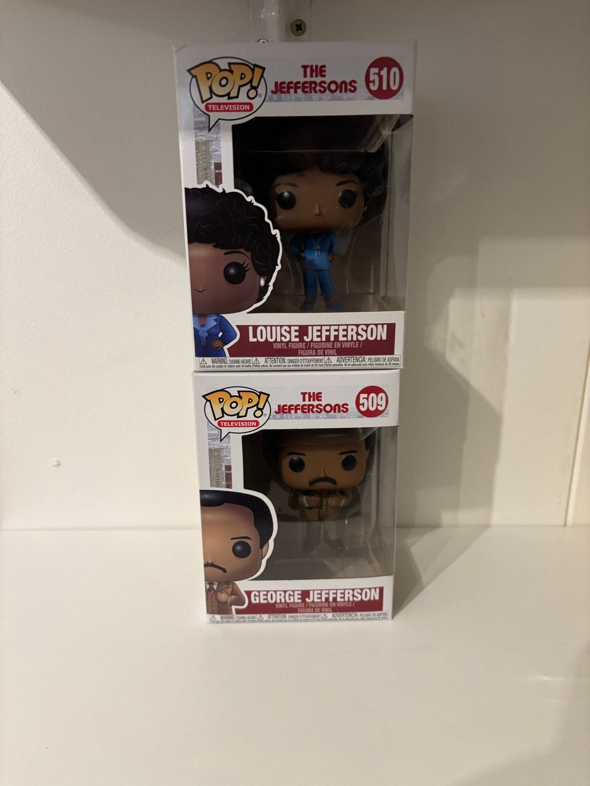 Funko Pop! The Jeffersons - Louise & George Jefferson, Ophalen of Verzenden, Nieuw