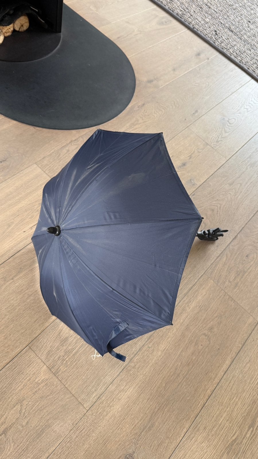 Kinderwagen parasol, Ophalen, Zo goed als nieuw, Blauw