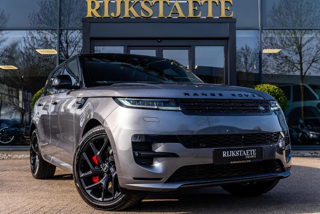 Range Rover Sport p440e|360|PANO|SFEERV|MERIDIAN|22|INCL BTW, Automaat, Gebruikt, Zwart, Bedrijf