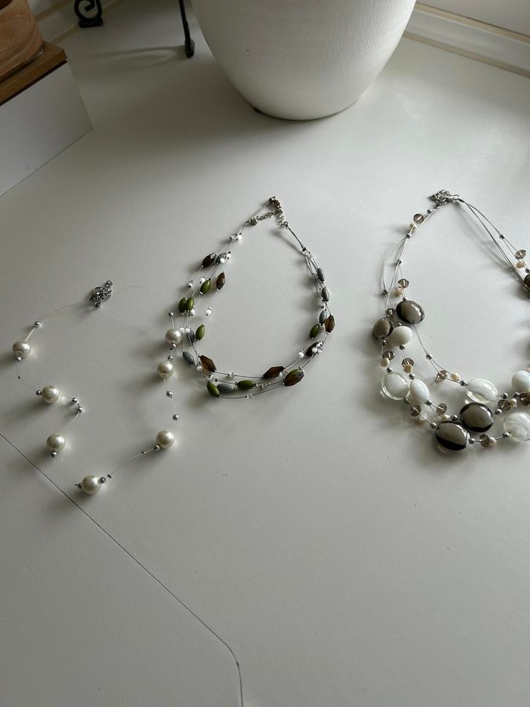Dames ketting, Ophalen of Verzenden, Zo goed als nieuw, Overige materialen