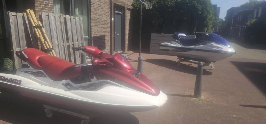 Bok trailer en Sea-Doo GTX waterscooter bombardier 2 tak!, Ophalen of Verzenden, Gebruikt
