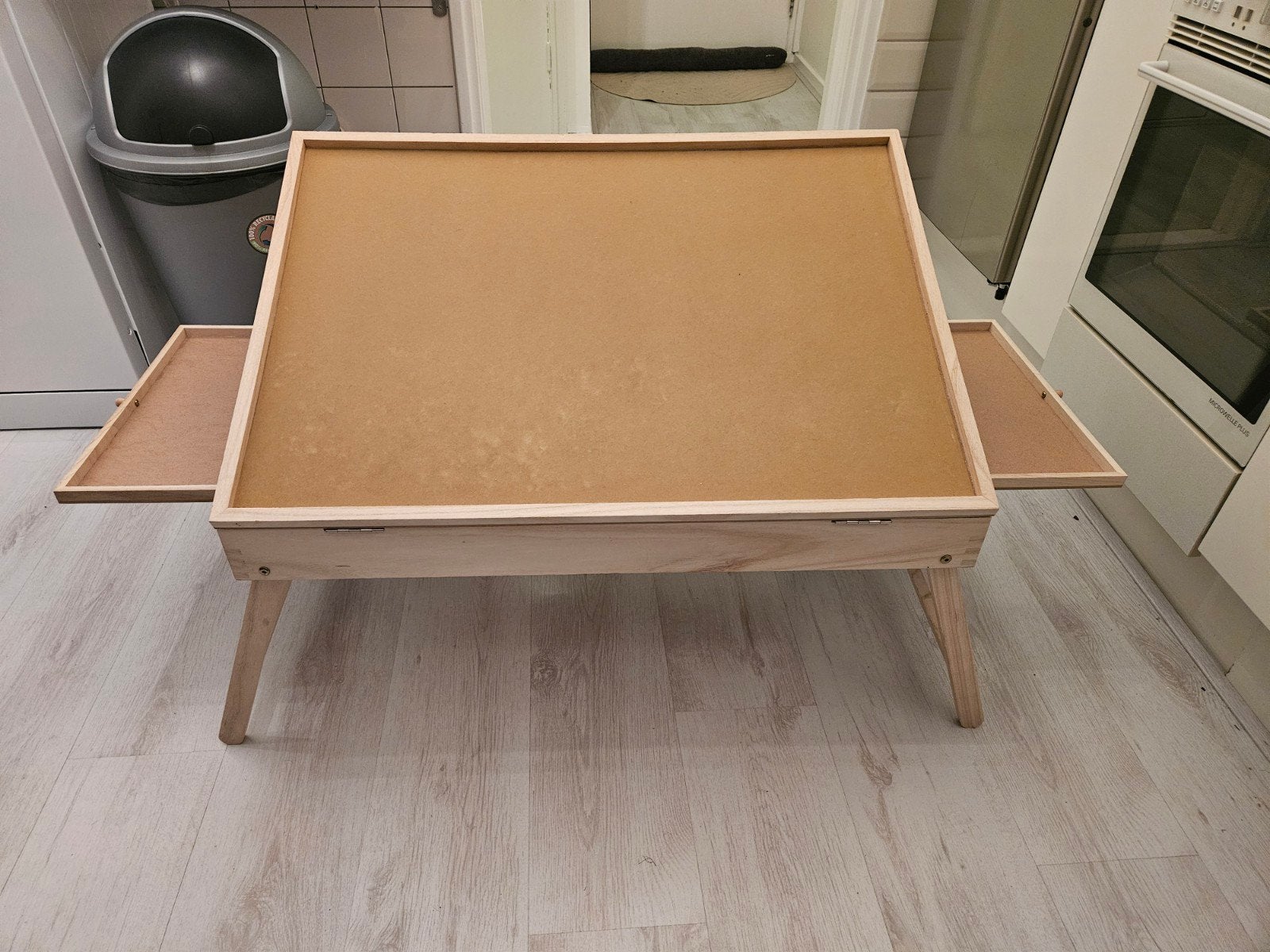 Puzzeltafel met uitklapbare poten - Zo goed als nieuw, Ophalen