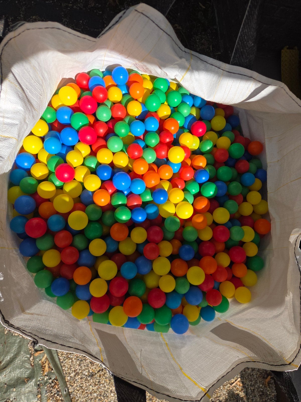 Ballenbakballen ~1 m3 - Schoon en Kleurrijk Speelplezier, Ophalen, Gebruikt, Jongen of Meisje