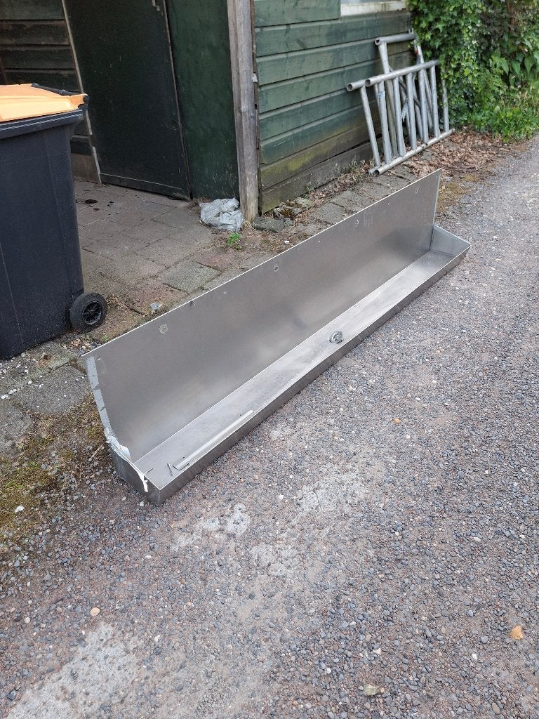 Rvs urinoir, Ophalen, Gebruikt, Rvs, Toilet