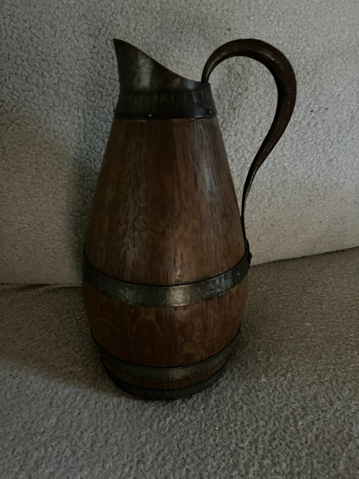 Antieke franse houten ciderkan, Ophalen of Verzenden