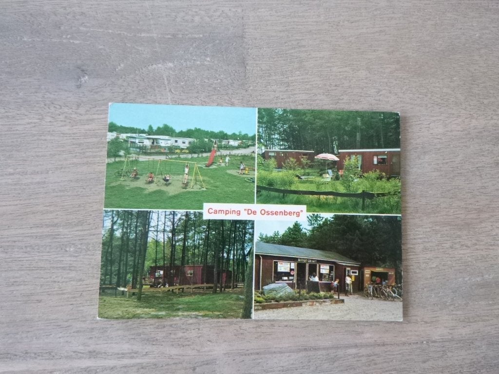 Overberg,  camping de Ossenberg/speeltuin 1970, Verzenden, 1960 tot 1980, Gelopen, Noord-Brabant