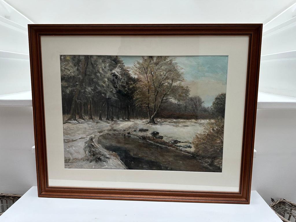 Prachtig olieverf schilderij!, Antiek en Kunst, Kunst | Schilderijen | Klassiek, Ophalen