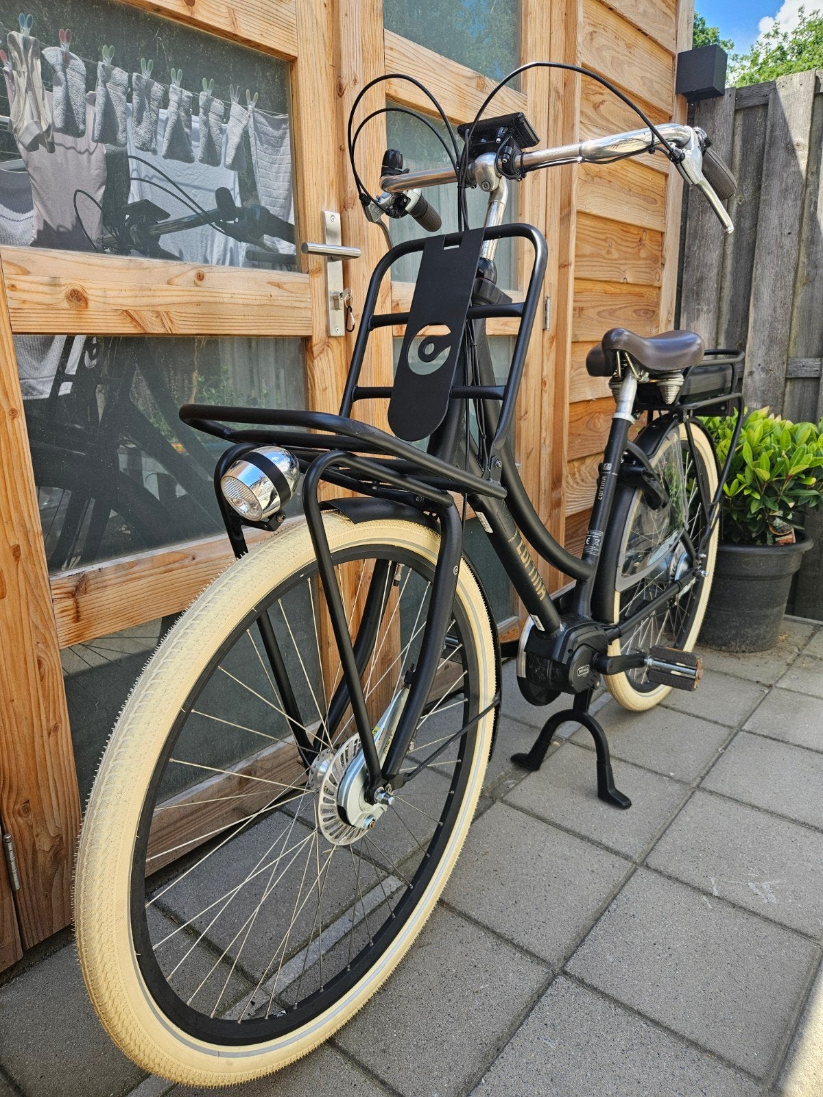 Cortina U Transportfiets Bafang M300 Middenmotor, 47 tot 50 cm, Versnellingen, Zo goed als nieuw, Ophalen