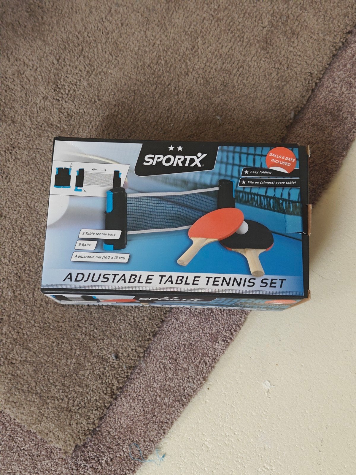 tafeltennis setje, Ophalen, Nieuw