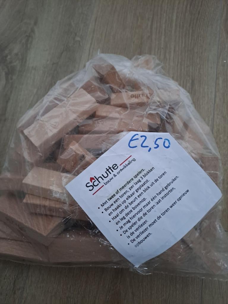 Blokkenspel als jenga, Ophalen, Overige typen
