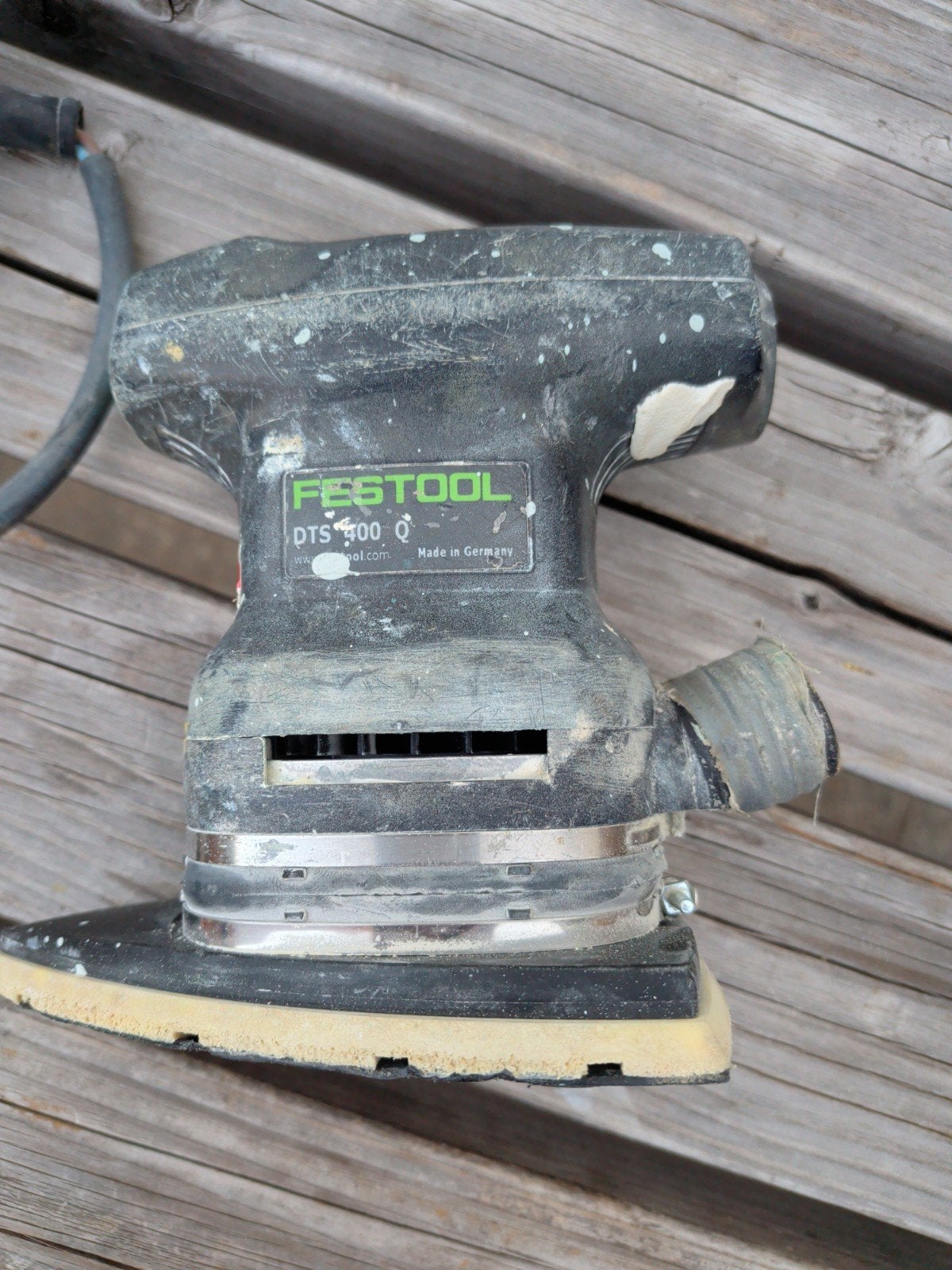 Defecte Festool DTS 400 Q vlakschuurmachine - maakt geluid, Ophalen of Verzenden, Gebruikt, Minder dan 600 watt, Overige typen