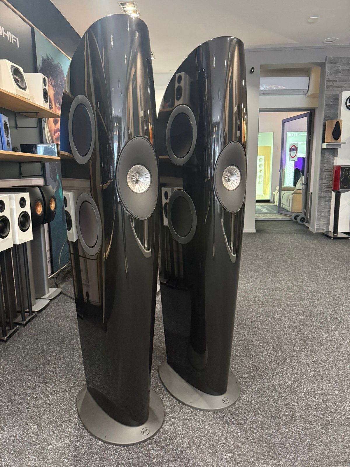 Kef Blade One, Audio, Tv en Foto, Vloerstaande luidspreker, Zo goed als nieuw, Minder dan 60 watt, Ophalen