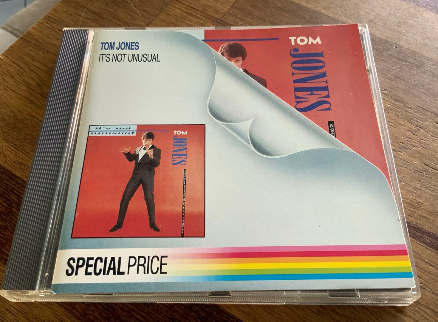 CD TOM JONES IT’S NOT UNUSUAL 1997 DECCA GERMANY, Inclusief boekje, Rock, Gebruikt, Verzenden