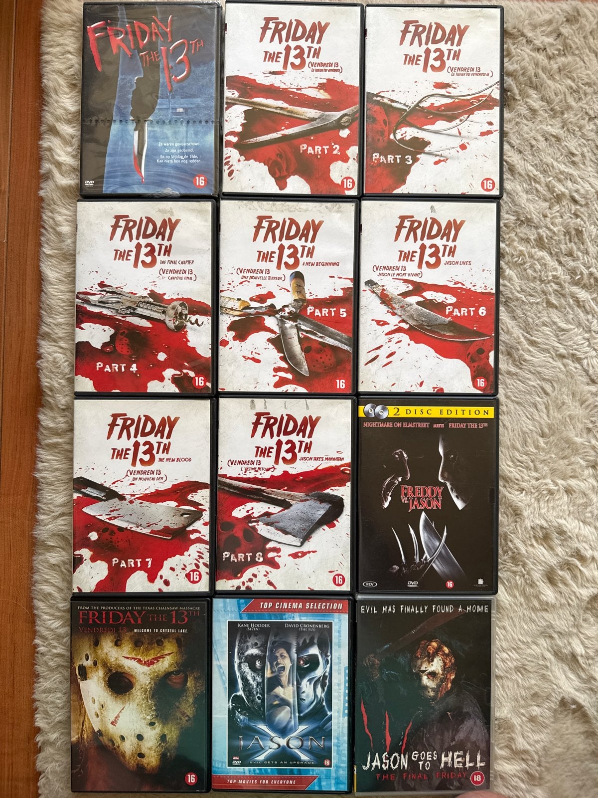 Friday the 13th, Cd's en Dvd's, Ophalen of Verzenden