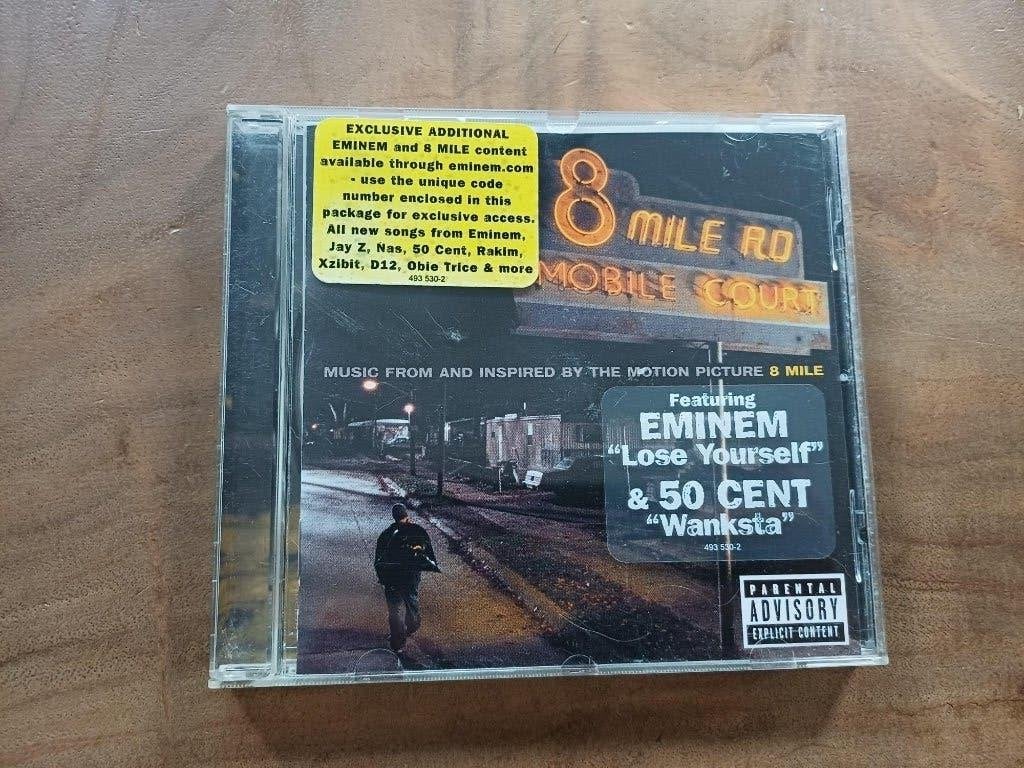 8 Mile - Music From And Inspired By The Motion Picture - CD, Hip hop, Ophalen of Verzenden, Zo goed als nieuw, Soundtrack