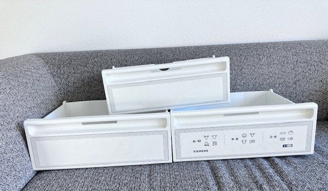 3 diepvrieslades, afkomstig uit Siemens inbouwvriezer, Witgoed en Apparatuur, Ophalen, Gebruikt
