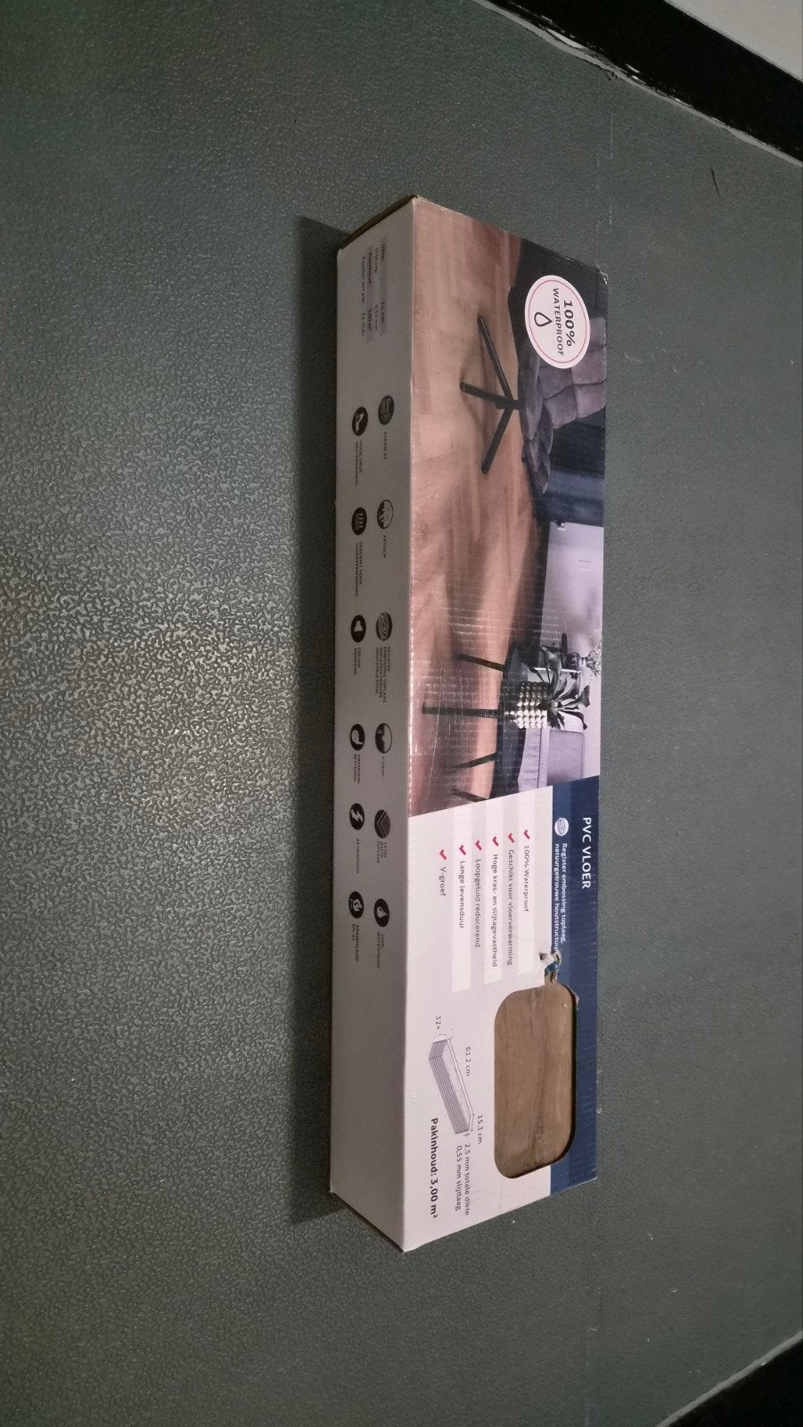 PVC Vloer - 100% Waterdicht en Slijtvast 7 pakken, Ophalen, Kunststof, Overige typen, Nieuw