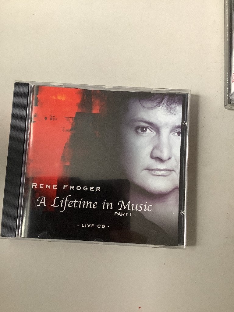 René froger,a lifetime in music part 1 live cd., Ophalen of Verzenden