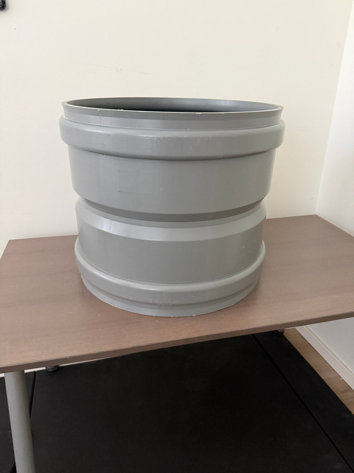 Nieuwe DYKA PVC steekmof 500 mm SN4 – 2x manchet, Ophalen, Pvc, Zo goed als nieuw, Minder dan 2 meter