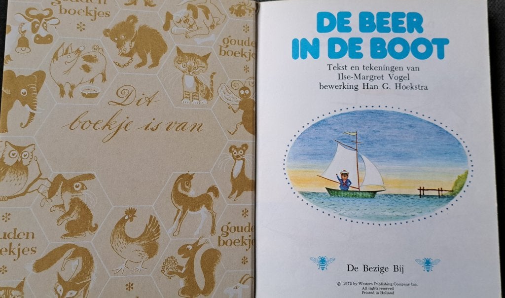 Gouden Boekje 69: De beer in de boot, Ophalen of Verzenden, Gelezen, Fictie algemeen, Gouden boekje