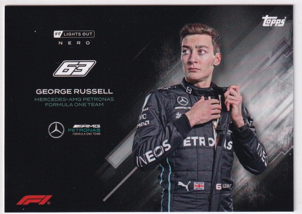 George Russell Nero, Verzenden, Nieuw, Formule 1