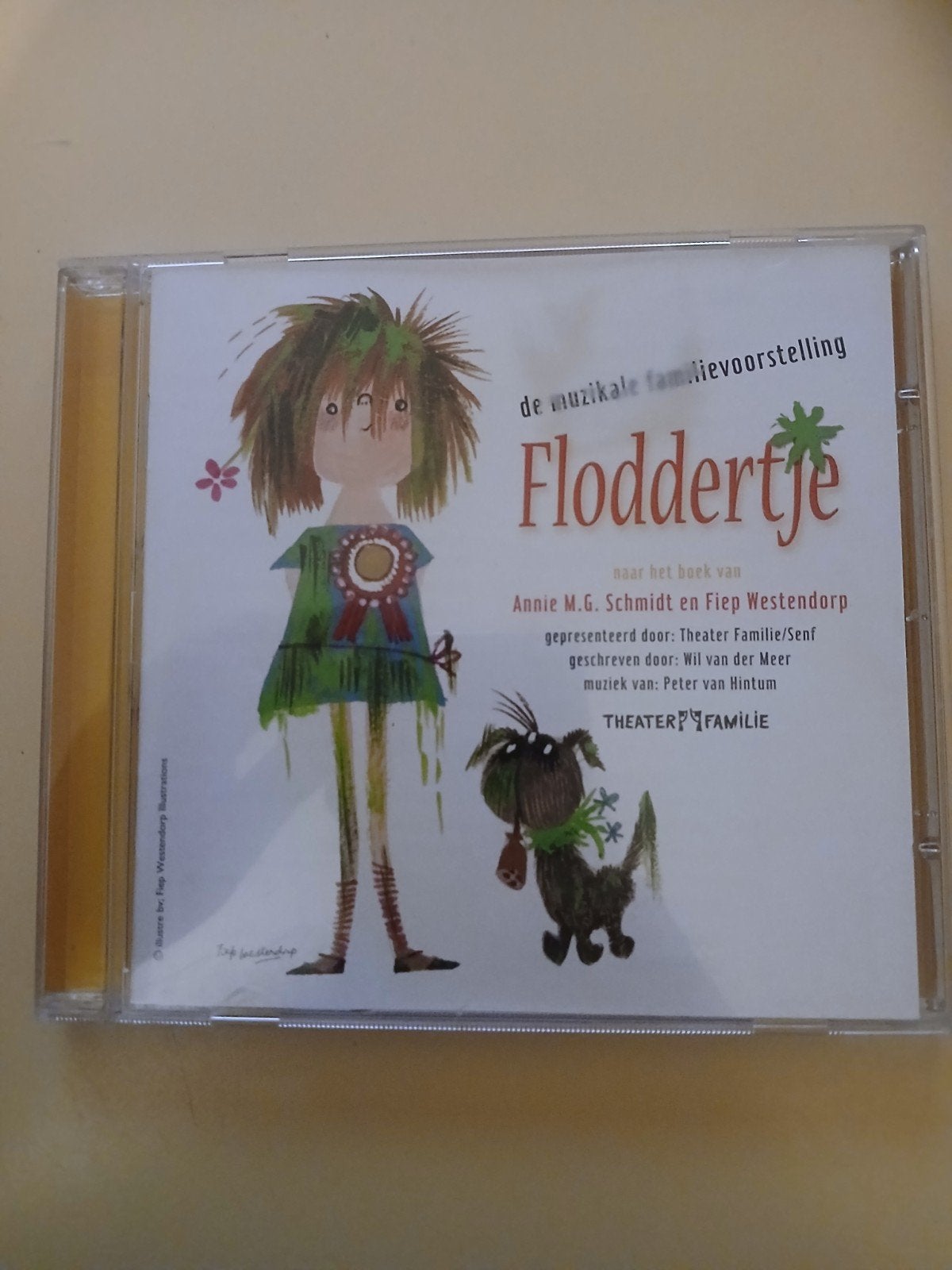 Floddertje, liedjescd., Alle leeftijden, Ophalen, Zo goed als nieuw