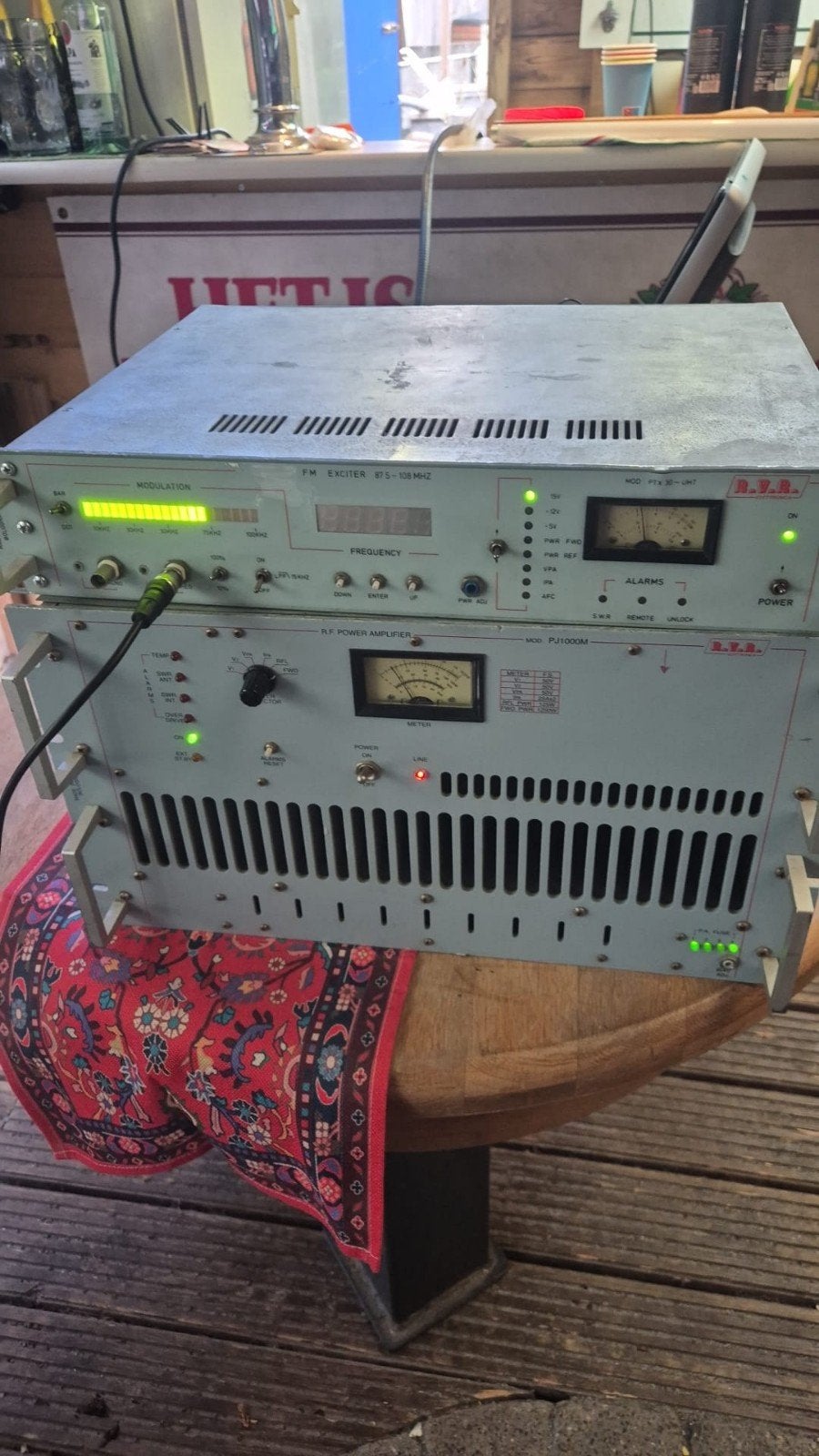 RVR PJ1000, Ophalen