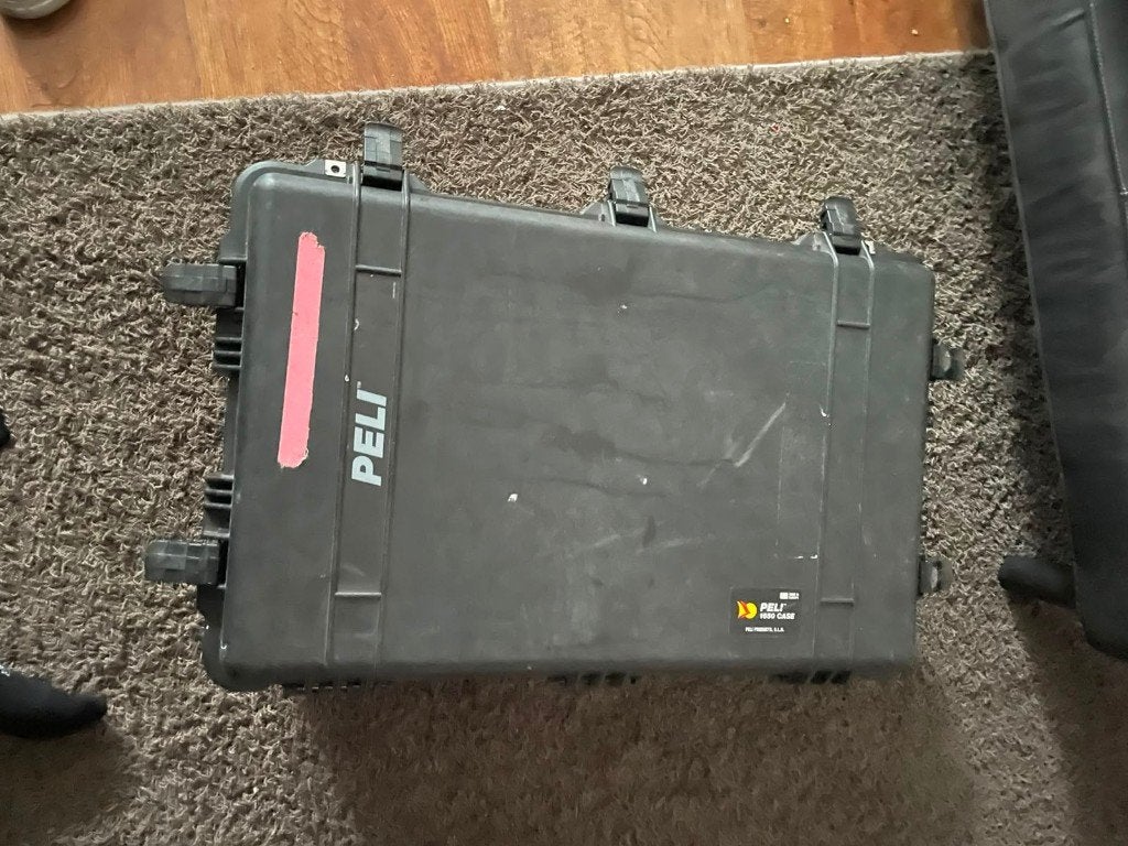 Pelicase 1650 transport koffer, Ophalen of Verzenden, Gebruikt, Overige instrumenten, Flightcase