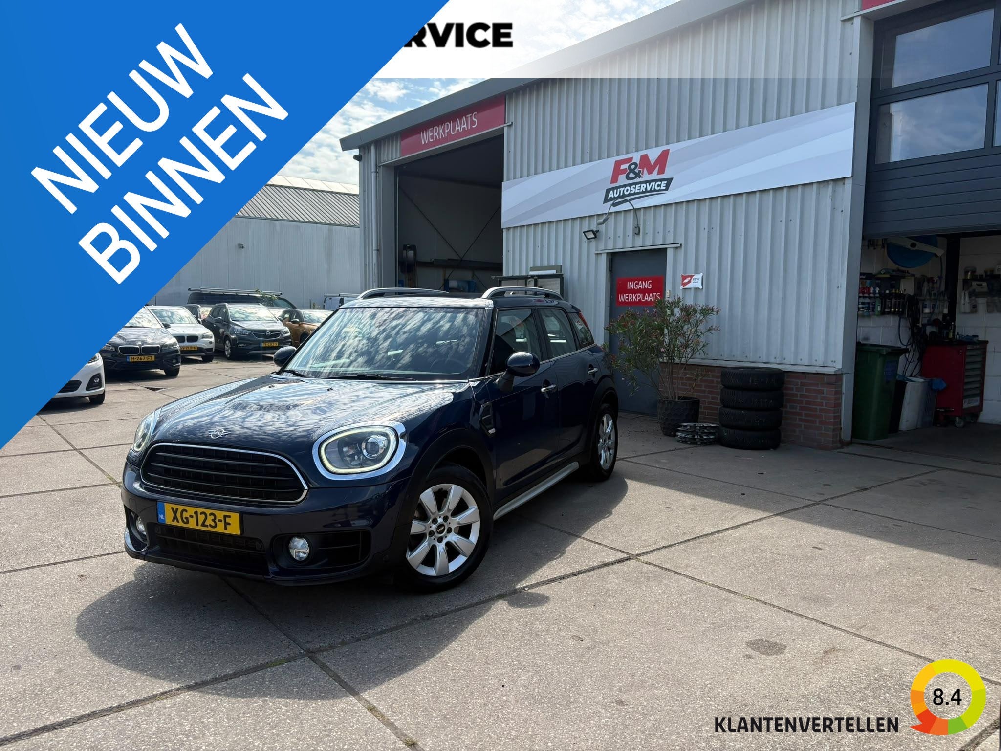 MINI Countryman 1.5 Cooper Dutch Made Edition Clima, cruise,, Gebruikt, Countryman, 715 kg, Blauw