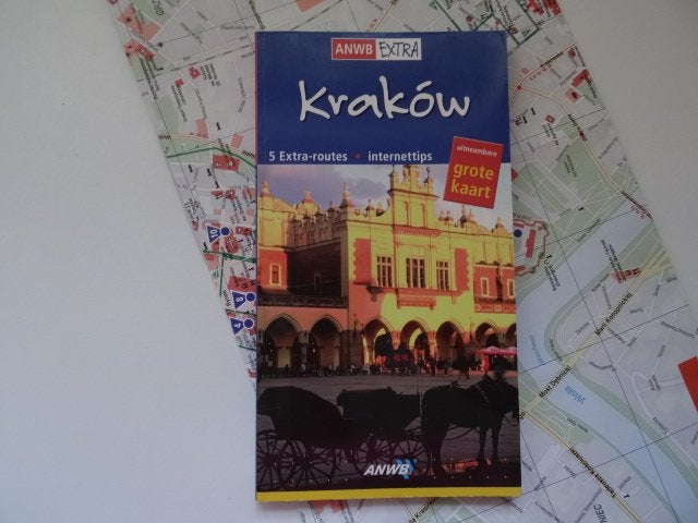Krakau ; anwb extra reisgids , met plattegrond, Europa, Ophalen of Verzenden, Zo goed als nieuw, Reisgids of -boek
