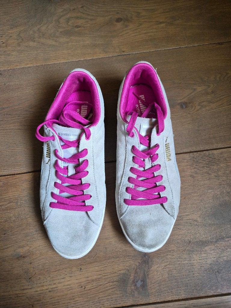 Puma sneakers maat 40, Sneakers of Gympen, Grijs, Gedragen, Puma