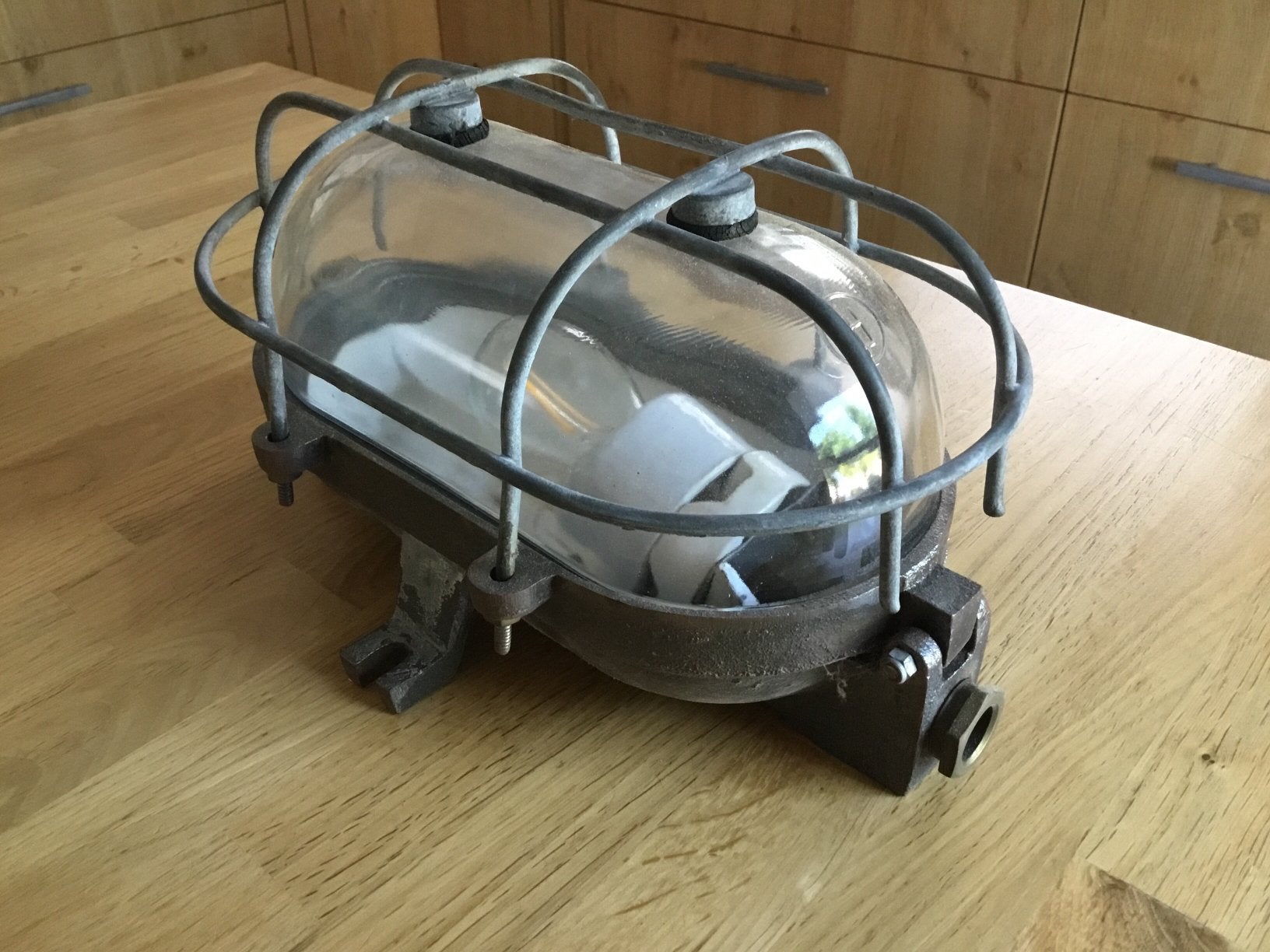 Te. Koop oude lamp, Antiek en Kunst, Ophalen of Verzenden