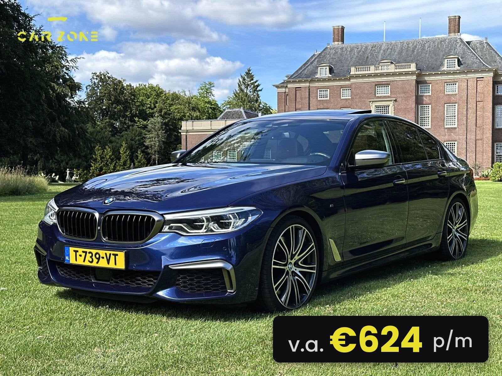 BMW M550i | Xdrive | Launch Spec | Dealer onderhouden | Full, Auto's, BMW, Automaat, 463 pk, Bedrijf, Vierwielaandrijving