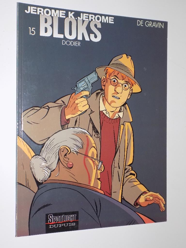 Jerome K.Jerome Bloks - 15_De gravin, Eén stripboek, Ophalen of Verzenden, Zo goed als nieuw, Dodier