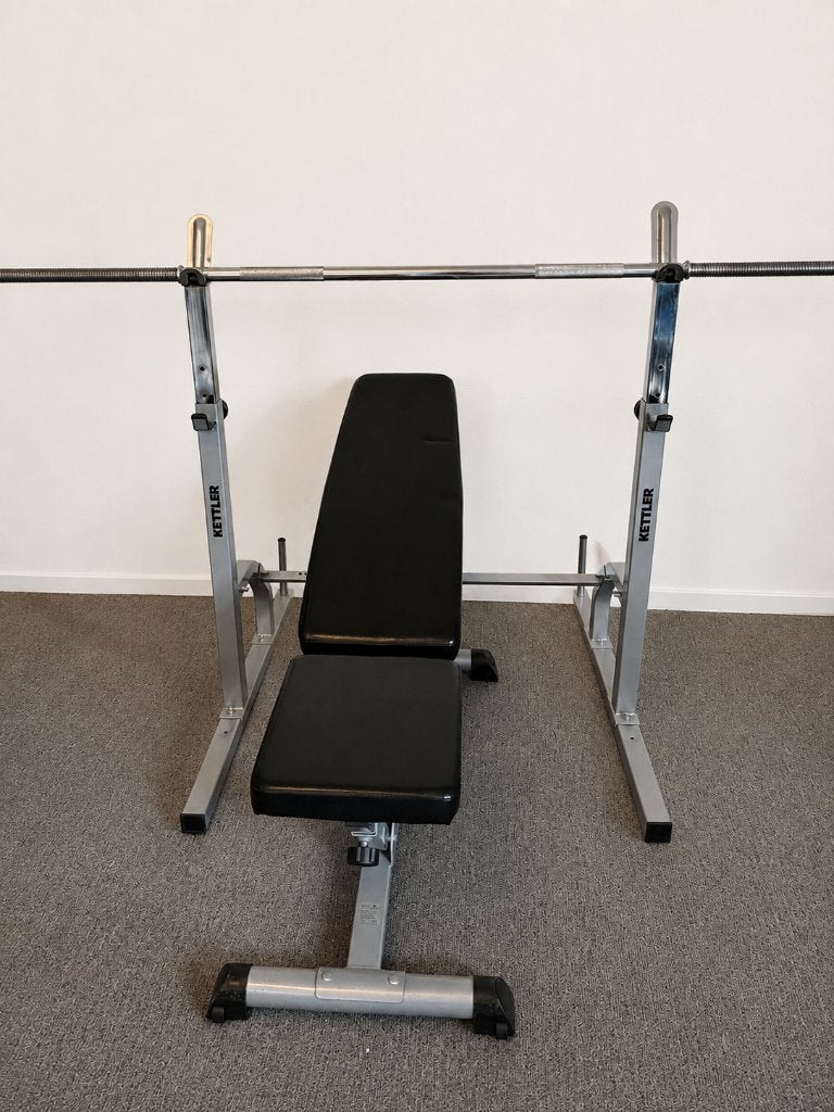 Complete homegym , Marcy, Kettler, 100 kg gewichten, Ophalen, Benen, Gebruikt, Krachtstation
