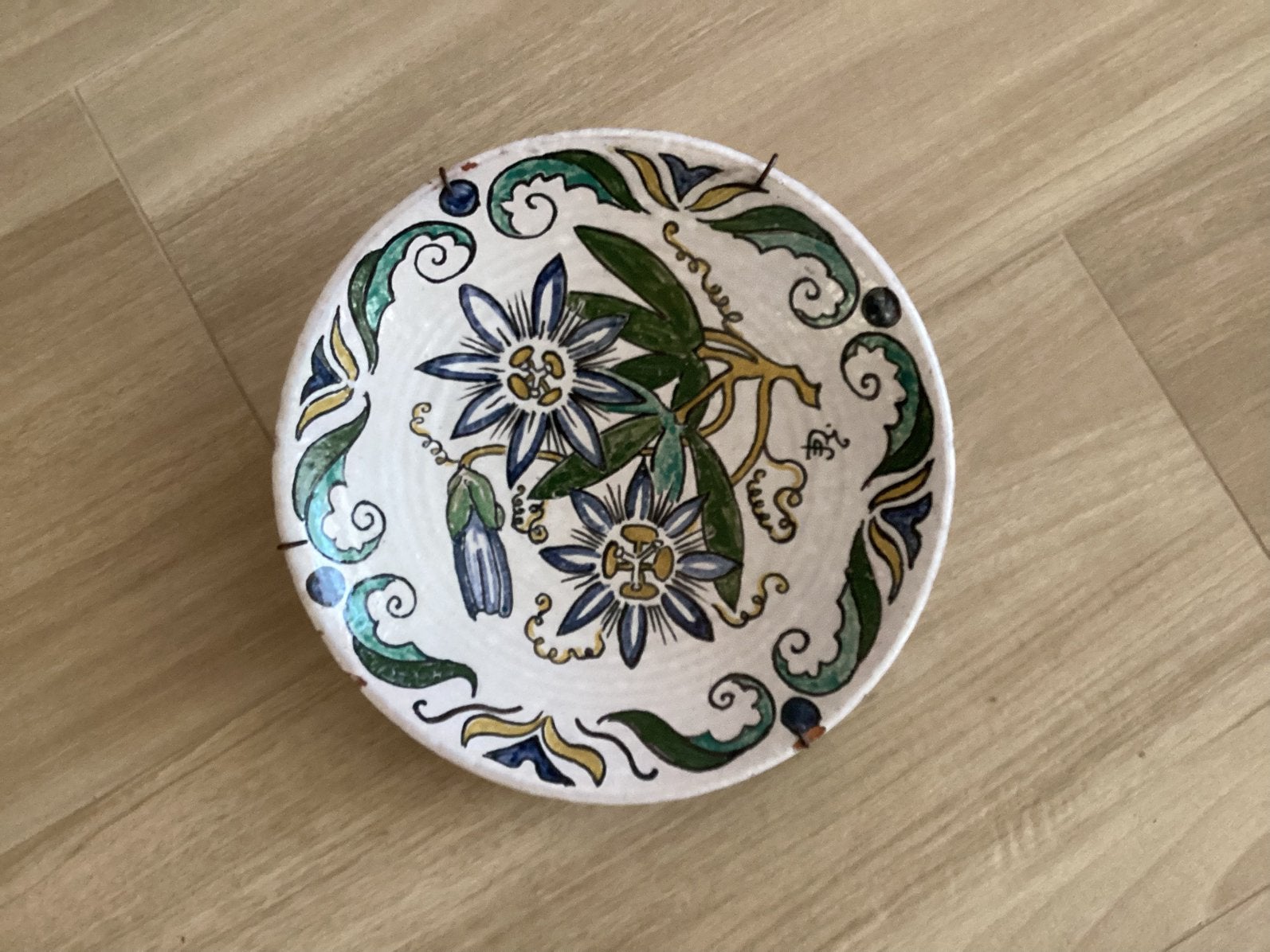 Wandbord vintage, Ophalen of Verzenden, Zo goed als nieuw, Overige materialen