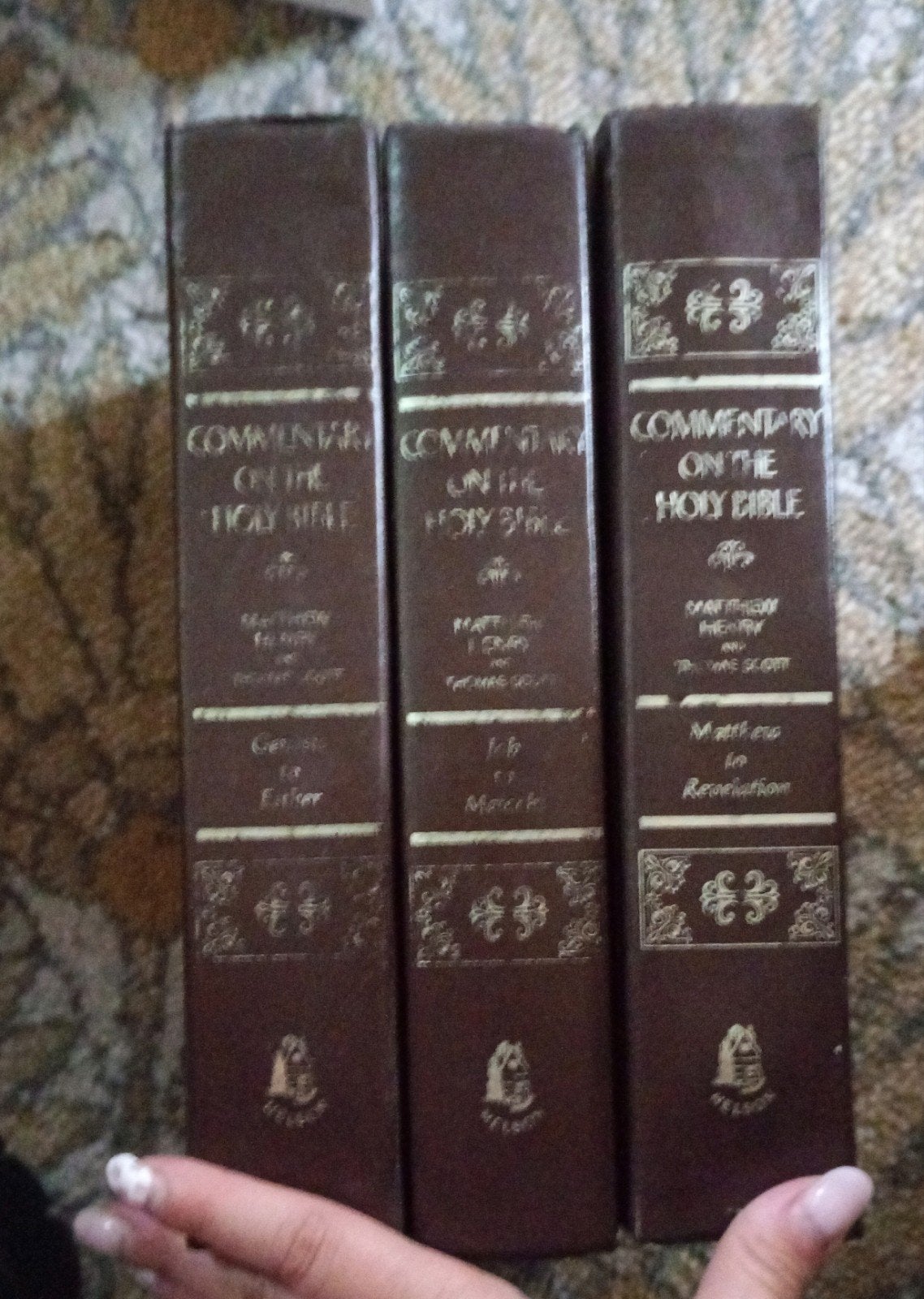 Commentary on the Holy Bible- Matthew Henry Thomas Scott, Boeken, Ophalen of Verzenden, Gelezen, Matthew Henry