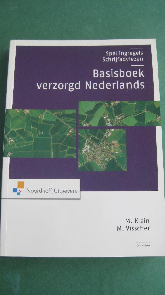 Basisboek verzorgd Nederlands, Ophalen of Verzenden, Alpha, Zo goed als nieuw, HBO