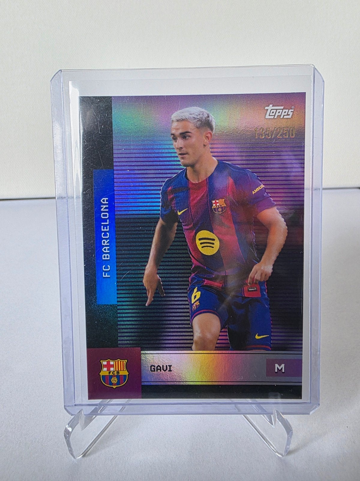 Topps Gavi FC Barcelona Spelerskaart 135/250, Ophalen of Verzenden