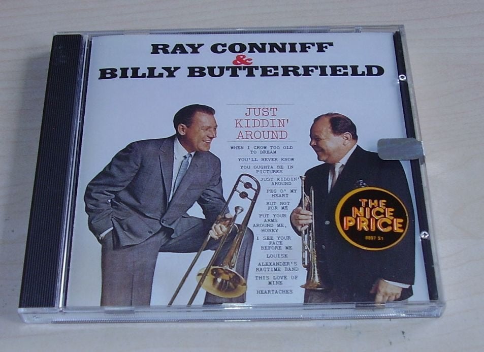 Ray Conniff & Billy Butterfield - Just Kiddin' Around CD, Ophalen of Verzenden, Zo goed als nieuw, Jazz