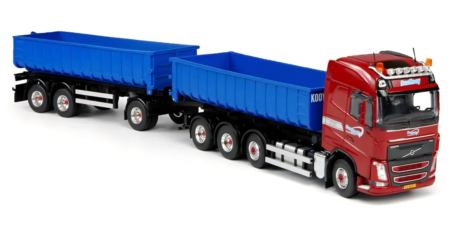 Tekno Volvo FH Bas Kooy, Ophalen of Verzenden, Zo goed als nieuw, Bus of Vrachtwagen, Tekno