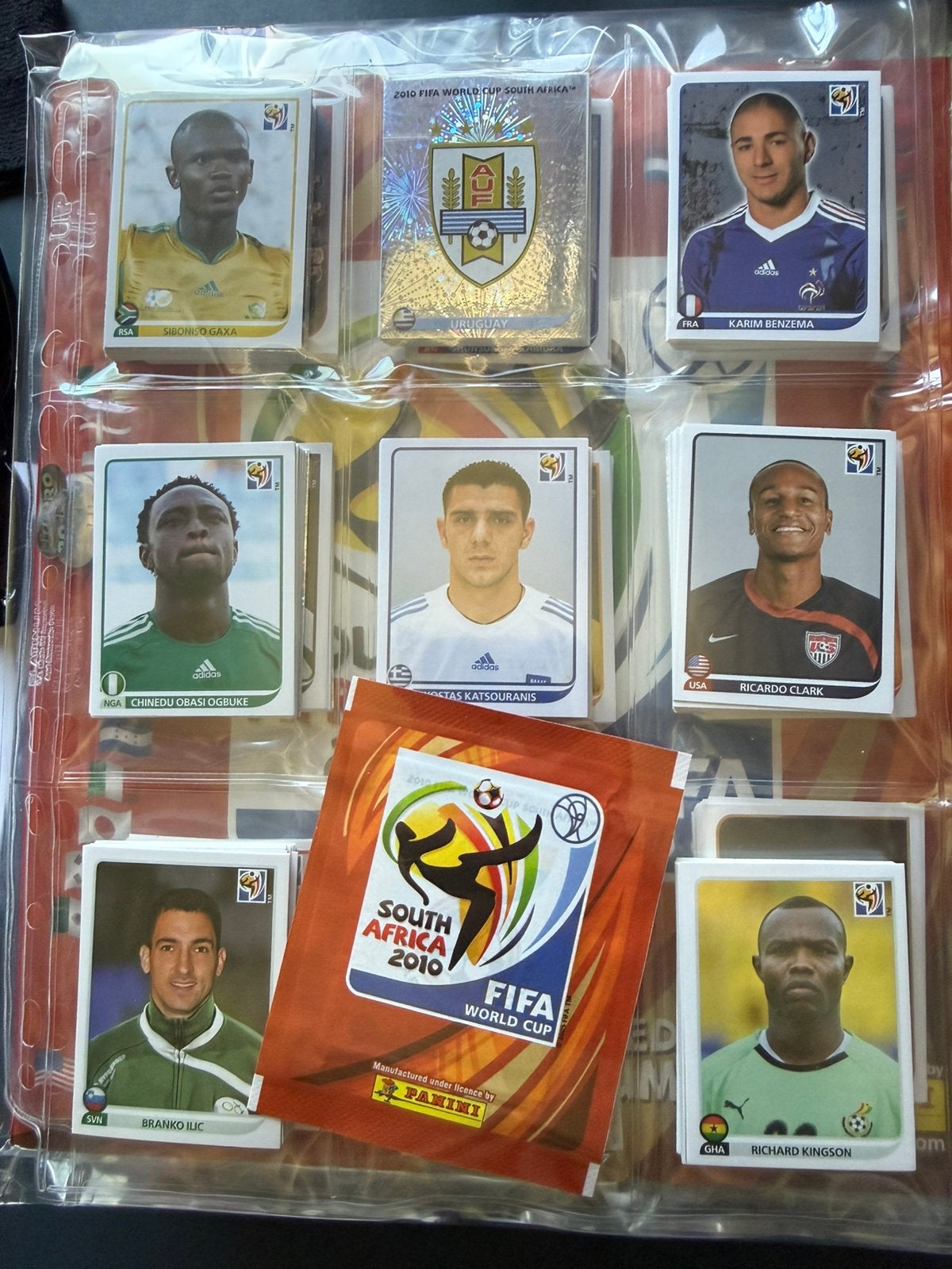 WK, EK, CL, Copa Complete sets, Hobby en Vrije tijd, Stickers en Plaatjes, Ophalen of Verzenden, Zo goed als nieuw, Meerdere stickers