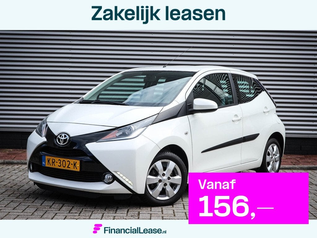 Toyota Aygo 1.0 VVT-i x-play | Airco | Audio | Bleutooth | C, Voorwielaandrijving, Stof, Gebruikt, 4 stoelen