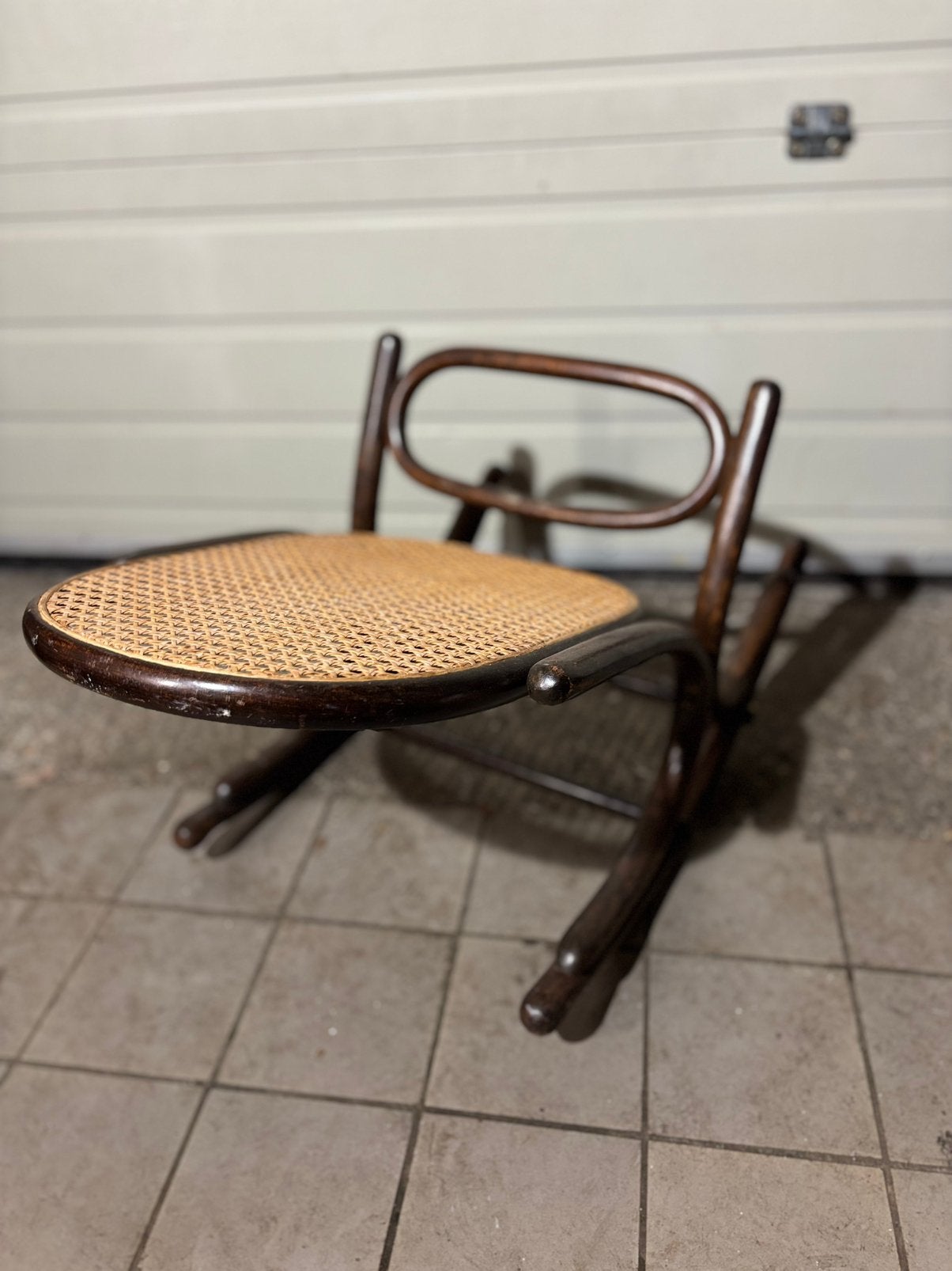Vintage Thonet Schommelvoetensteun Model 7002 – Jaren 1920, Ophalen